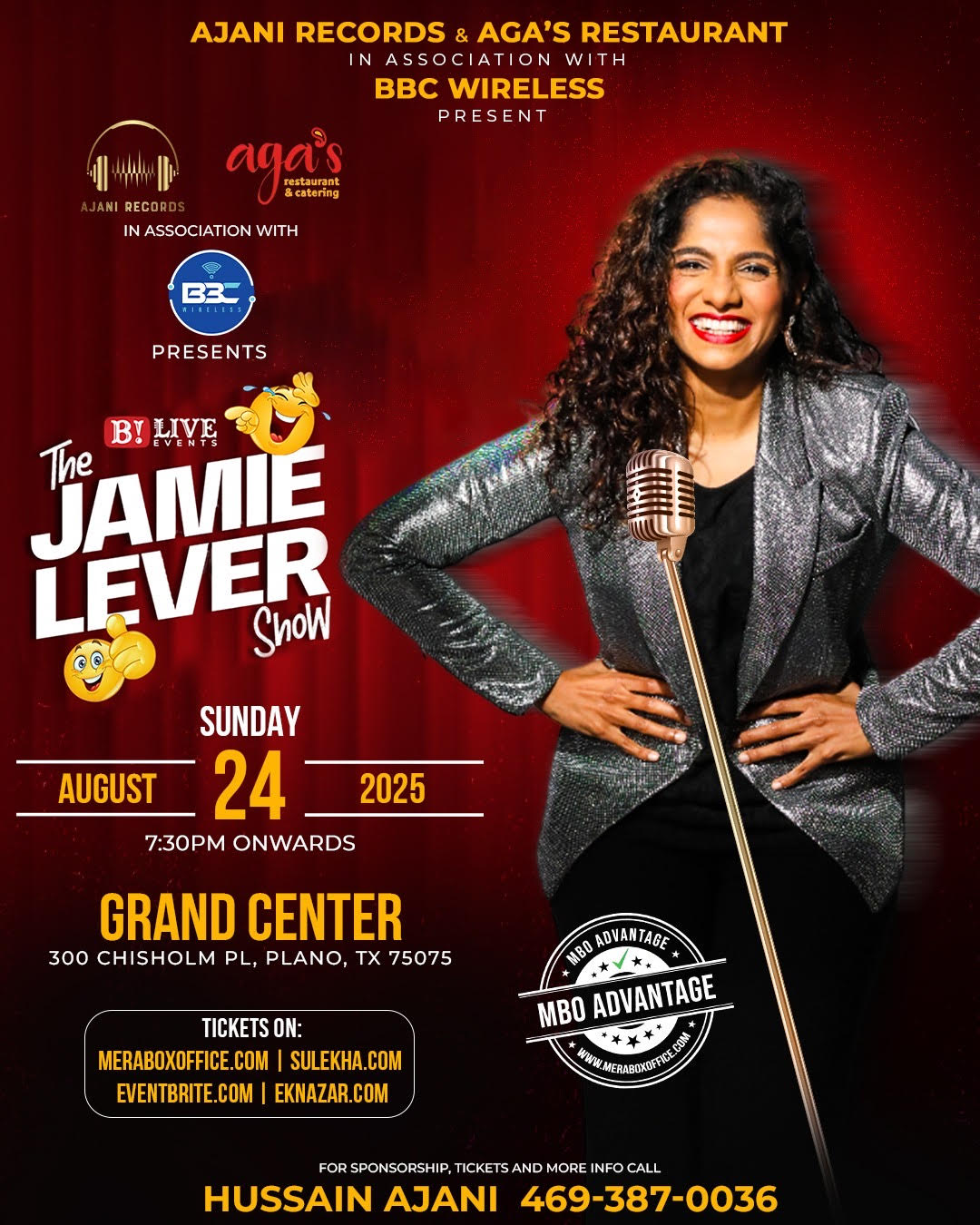 Dallas: The Jamie Lever Show (MBOAdvantage Eligible - PROMO CODE JAMIELEVER_DALLAS
