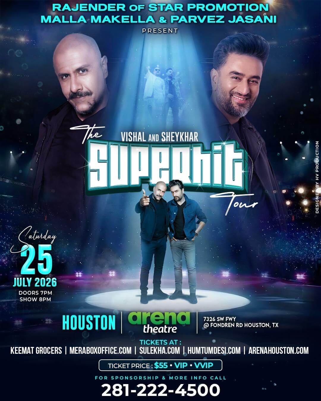 Vishal Sheykhar live in Houston concert